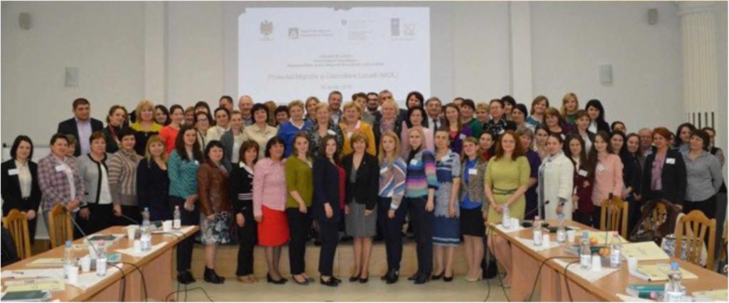 Pe parcursul seminarelor de instruire participanţii au fost iniţiaţi în specificul fenomenului migraţiei în Moldova, au aflat care este profilul migrantului