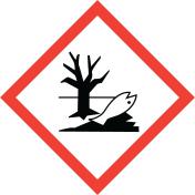 Cuvânt de semnalizare: Atenţie Fraze de pericol: H410 Foarte toxic pentru mediul acvatic cu efecte pe termen lung.