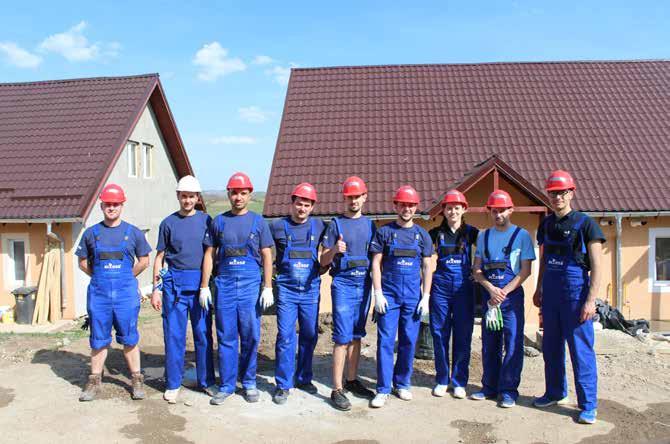 voluntari Sezonul de construcții la Jucu a fost deschis în 2019 de ACCESA, o echipă cu experiență nu doar în