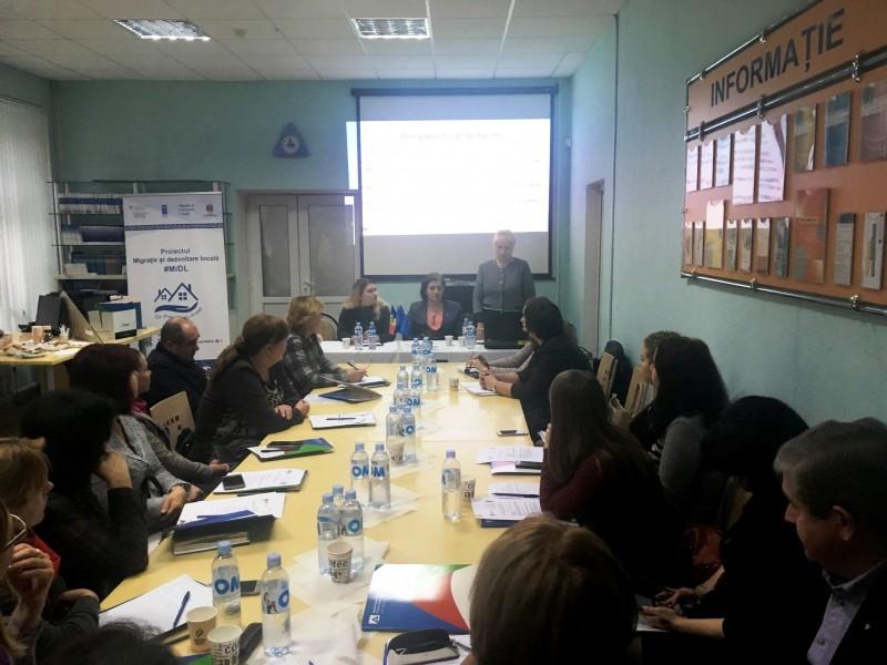 Sesiunile inițiale de instruire a echipelor multidisciplinare privind aplicarea Mecanismului interinstituţional de referire pentru (re)integrarea cetăţenilor Republicii Moldova reîntorşi de peste