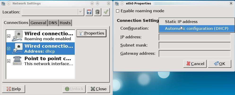 5. Instalarea de aplicații 6. Managementul utilizatorilor timp de lucru recomandat 150 min Anexa la laborator 13,14,15 Pentru interfața KDE Configurarea plăcii de rețea Pasul 1.