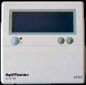 Termostate (de cameră) şi comutatoare timp OPTITHERM+ TERMOSTAT REZISTENT LA APĂ WEB-BASED Cod comandă: 0629189 Cod comandă: 0629004 OptiTherm+ este un termostat cu ceas digital, cu senzor de