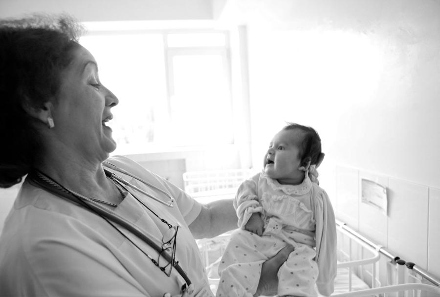 Photo prise à l automne 2009, quand près de 1000 nouveaux nés étaient abandonnés chaque année dans des maternités ou des hôpitaux