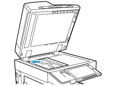 Aplicaţii Xerox Transmiterea unei imagini scanate într-un fax internet Pentru a trimite prin e-mail o imagine scanată: 1. Alimentaţi documentele originale.