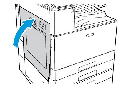 Rezolvarea Problemelor Notă: Dacă hârtia este ruptă, scoateţi toate bucăţile rămase în imprimantă. 6.