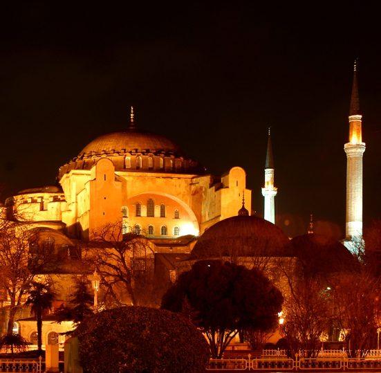 Hagia Sophia (tr. Ayasofya, 'Sancta Sapientia') Aya Sofya Sq.
