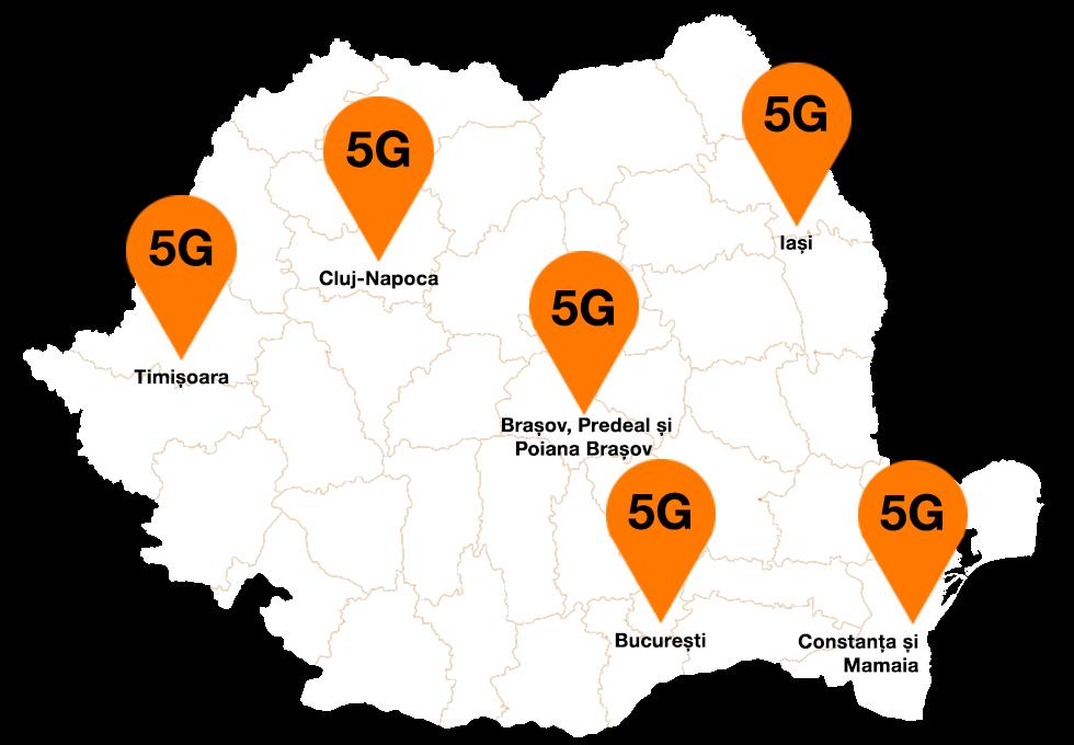 Utilizatorii Orange se pot bucura de conectivitate nelimitată şi acces la cea mai performantă reţea mobilă 5G, oriunde în Bucureşti.