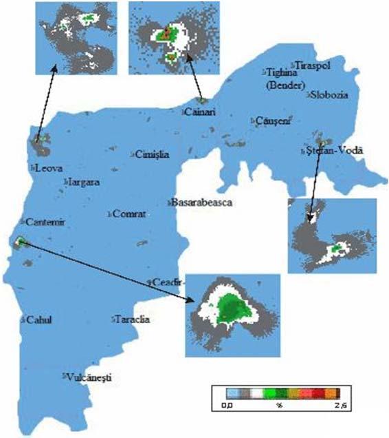 CONCLUZII Topografia teritoriului Republicii Moldova îndeplinește condițiile de aplicabilitate a Metodei Atlasului Vântului.