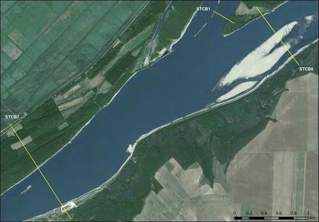 A fost realizată distribuţia zilnică a debitelor între braţul Bala și Dunărea Veche (vezi figura de mai jos)