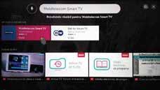 Moldtelecom Smart TV Prin accesarea butonului albastru ai posibilitatea să testezi