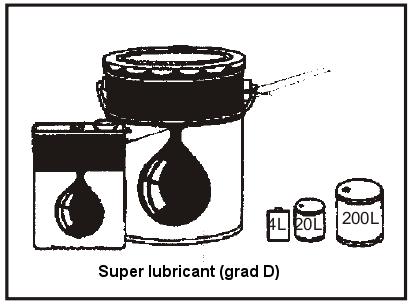 2) Utilizarea uleiului Nu lasati corpurile straine sau praful sa patrunda in ulei in timpul depozitarii sau manipularii. Amestecurile de ulei nu sunt recomandate, deoarece reduc performanta ungerii.