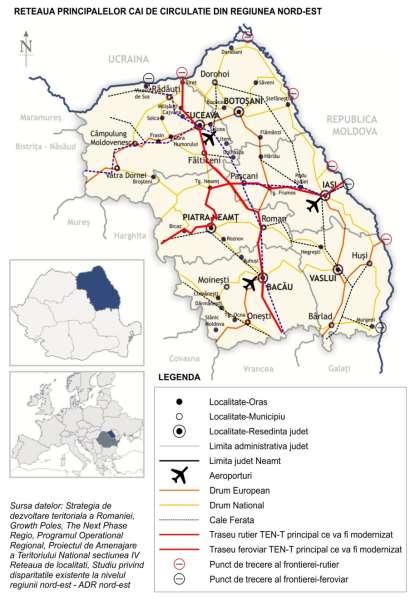 TEN-T core feroviară (magistrala 500 care leagă prin România sudul Peninsulei Balcanice şi Istanbulul de Ucraina).