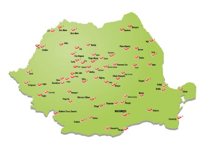 MOL Romania-nu doar o retea de benzinarii 131 de statii pe tot