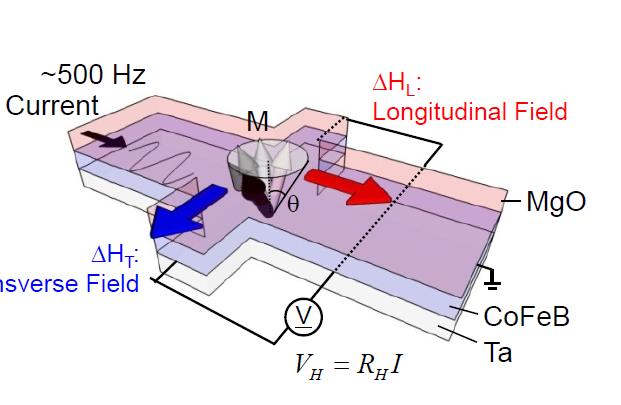 Caracterizarea câmpurilor magnetice efective în W/CFA/MgO Si//W(5.5 nm)/cfa(0.8 nm)/mgo(1.