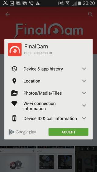 Aplicația FinalCam este disponibilă pentru descărcare gratuită din Google Play pentru telefoanele Android.