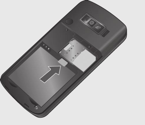 Card de memorie Instalarea unui card de memorie Extindeţi memoria disponibilă a telefonului, utilizând un card de memorie. Telefonul KF600 va suporta un card de memorie de maxim 2GB.