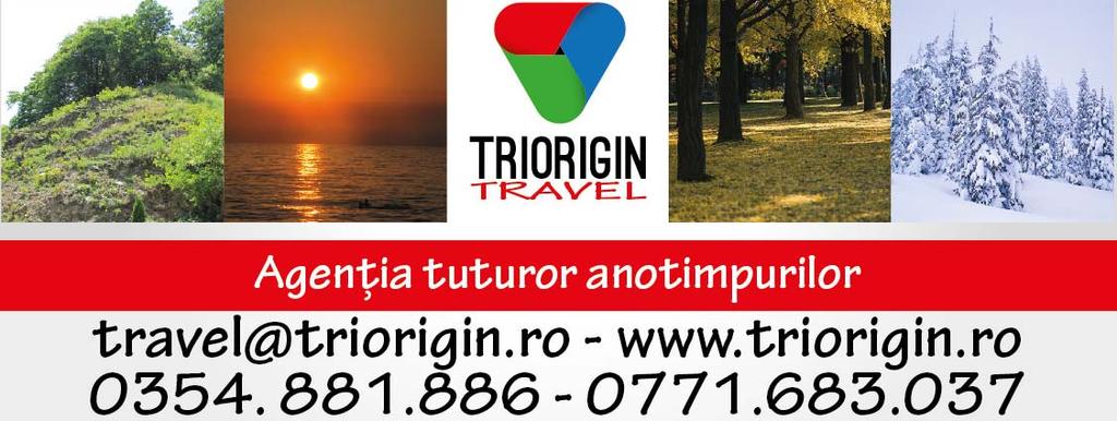 Str. Avram Iancu, Nr.10, Bl.C2, Sc.B, Parter, Hunedoara, Cod:331037 Mail: travel@triorigin.ro ; Tel: 0771.683.037 ; Fix/Fax: 0354.881.