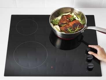 Funcția este ideală pentru a fierbe ouă, orez sau paste. Variază suprafața de gătit folosind zonele de încălzire flexibile.