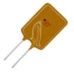 Întârziere Siguranță PTC din polimeri O întârziere în timp a unui circuit poate fi asigurată utilizând timpul necesar pentru ca un termistor PTC să se încălzească suficient pentru a trece de la
