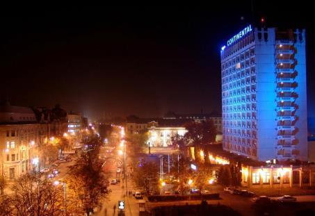 2A,Timişoara, Romania Hotel CONTINENTAL**** este situat central, în inima oraşului