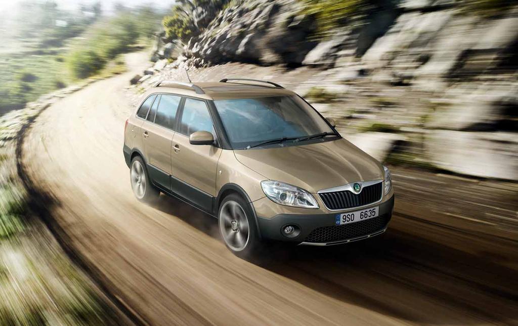 Noua Škoda Fabia Scout este pregătită pentru a vă oferi o experienţă ieşită din comun.
