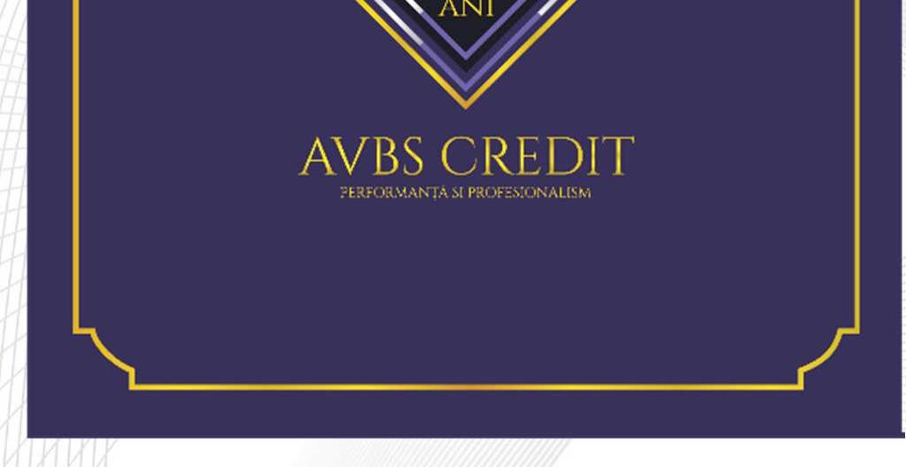 DESPRE COMPANIE AVBS Credit se numără printre primele companii de intermedieri credite bancare și nonbancare înființate în România.