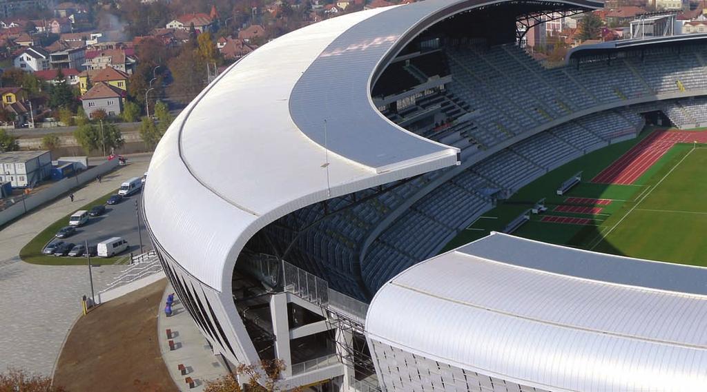 Oricine va merge sã vadã Cluj Arena va înþelege cât de importantã a fost alegerea unei asemenea soluþii tehnice care va atrage, în mod sigur, atenþia spectatorilor dar ºi a celor care trec prin