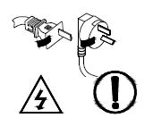 Nu utilizați aparatul dacă cablul sau prizele sunt deteriorate. Nu încercați să schimbați singuri cablul de alimentare.