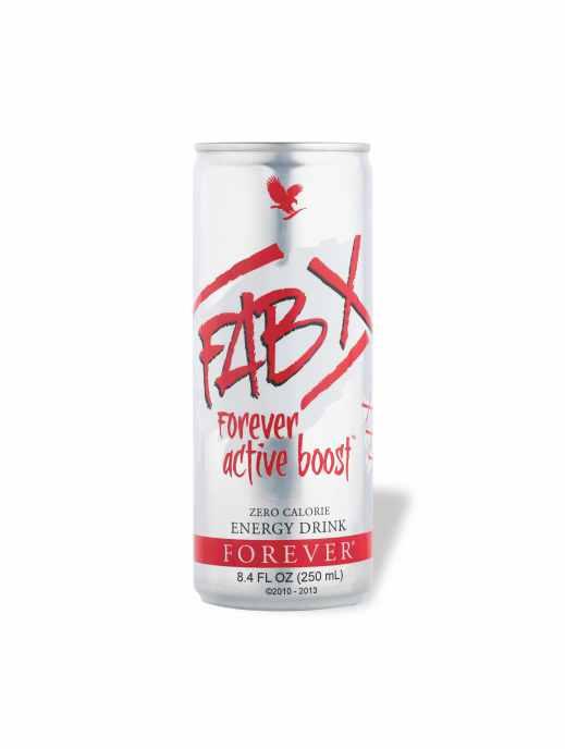 B'utur' energizant' TM FAB Forever Active Boost X Băutură energizantă cu zero calorii FAB X alternativa sănătoasă pentru băutura ta energizantă preferată.