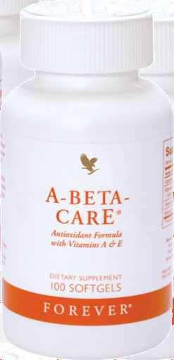 Suplimente alimentare Forever A-Beta-CarE Forever A-Beta-CarE este un produs esenţial ce combină vitaminele A (beta-caroten) şi E, plus seleniu, un antioxidant mineral.