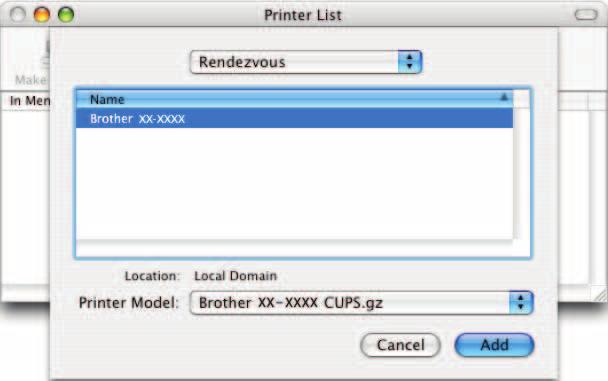 Imprimanta este pregătită acum pentru imprimare. (Mac OS X 10.3.9) (Mac OS X 10.