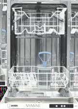 1 1499,-Lei 1499,-Lei Mașină de spălat vase incorporabilă, 60 cm, 12 seturi, 5 programe, consum 12 litri, aquastop