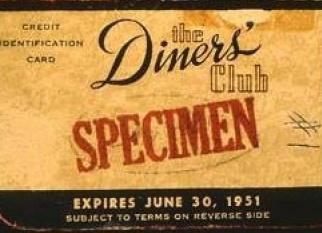 În anul 1949 companiile Diners Club și American Express au lansat primul card bancar modern creat din plastic. Acest tip de card putea fi utilizat doar pentru plăți în 27 de restaurante din New York.