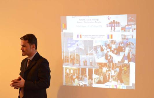 Reprezentantii agentiei UBIFRANCE din Romania au întâlnit cu aceasta ocazie mai multe firme sibiene precum si conducerea Consiliului Judetean si pe cea a Camerei de Comert si