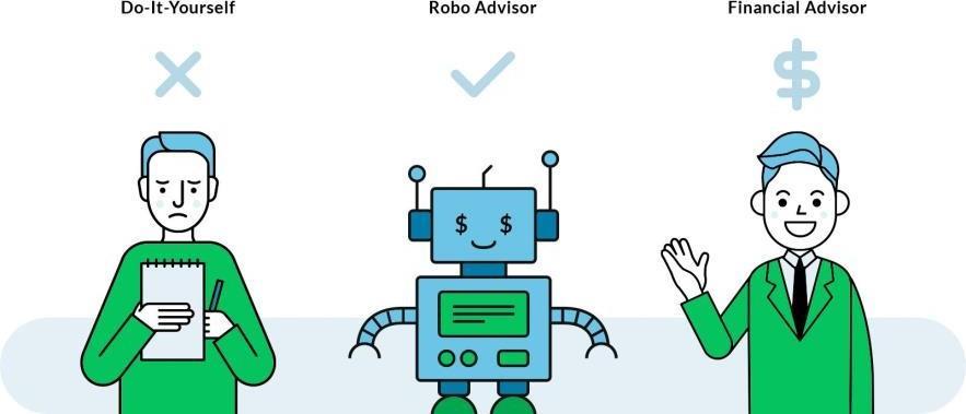 Prin robo-advisory, clientul practic, nu are nevoie de alt consultant, de un agent sau de un alt broker!
