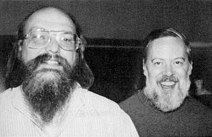 Ken Thompson/Dennis Ritchie inventatorii Unix, 1969, Bell Labs limbajul de programare C citate celebre C is quirky, flawed, and an enormous success.