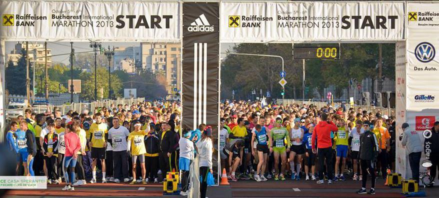Maratonul International Bucuresti Reiffeisen - 6 octombrie - Prima