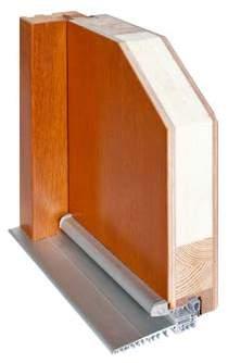 DESCRIERE TEHNICĂ Picurător din aluminiu (uși cu deschidere spre interior) cu cost suplimentar Cheder Cheder Balamale Prag de aluminiu cu butuc termic de 120 x 20 mm Cadru antifurt Toc din lemn 60 x
