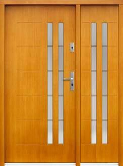 P37 + FOAIE USA PASIVA FIXA Înălțimea ușii cu prag de aluminiu cu prag de lemn 160