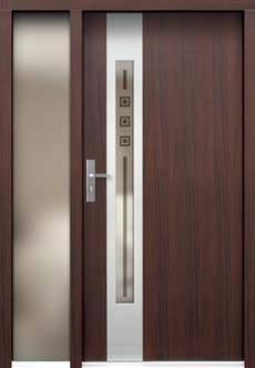 Înălțimea ușii cu prag de lemn 160 208,2 210 P141 + FOAIE USA PASIVA