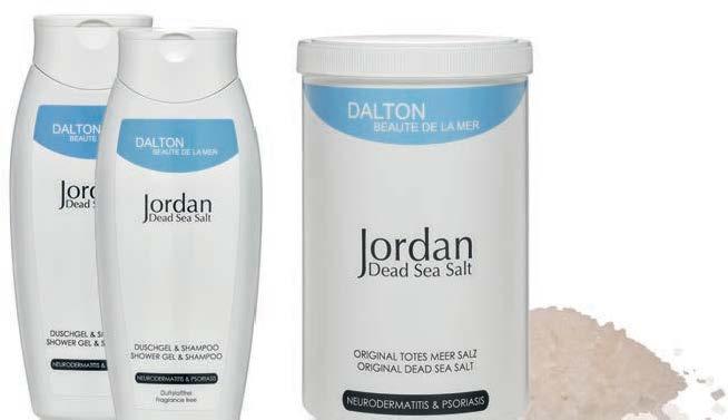 Ref.: 63 805 Ref.: 638 050 Ref.: 63 807 SHOWER GEL & SHAMPOO Fără miros Jordan 51 Gel de duș & șampon 2 in 1, delicat și calmant, fără miros, cu sare originară de la Marea Moartă.