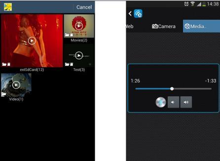 Cloud Video. Puteţi poziţiona fişierul video pe ecran, făcând clic direct pe fişierul video web. 2.1.5.