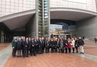 Vizită de studiu la Parlamentul European În perioada 23 25 ianuarie a.c.