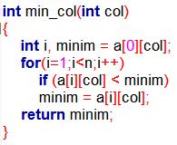 Aplicatie 2.6 Element comun tuturor liniilor (daca exista) Cu stabilirea limitelor de interval.