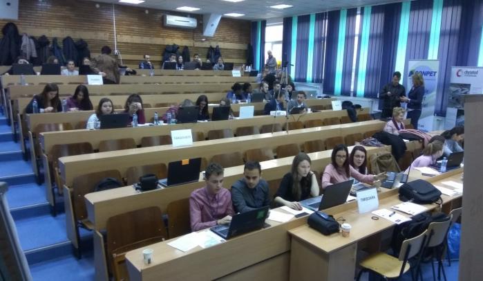 didactice; studenții și cadrele didactice participante la eveniment au fost de la 6 universități: Universitatea Petrol-Gaze din Ploiești, Universitatea București, Universitatea Petroșani,