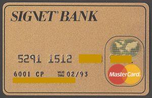 CAZUL SignetBank În anii `80, toate băncile din SUA utilizau un punctaj de creditare standardizat - în funcție de venituri, datorii, obligații și proprietăți, modelul matematic crea un punctaj, care