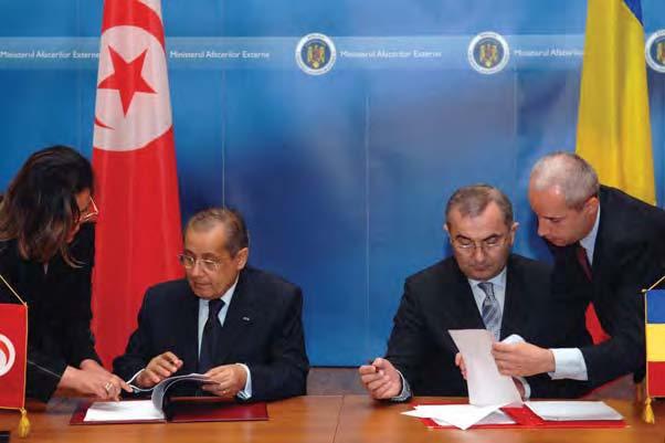 economic ºi cultural-ºtiinþific. Una din realizãrile notabile a fost semnarea Memorandumului de înþelegere între MAE ºi Liga Statelor Arabe (Cairo, 31 octombrie 2007).