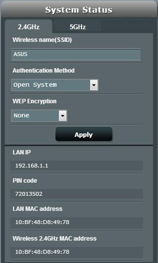 3.1.1 Configurarea setărilor de securitate pentru reţeaua wireless Pentru a vă proteja reţeaua wireless împotriva accesului neautorizat,