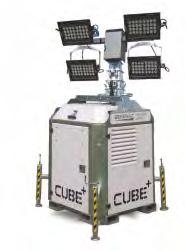 Turnuri de lumina Modele stationare fara generator Cube+ Stationar, astfel nu poate fi mutat neautorizat in timpul evenimentelor, stabilizatorii sunt blocati din interior Suprafata iluminata 42 m²,