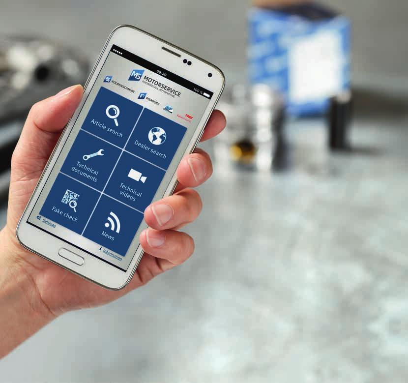 Motorservice App Acces mobil la Know-how tehnic Mai